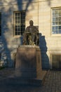 John Harvard Statue in Harvard University, Boston, USA