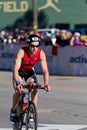 John Heinlein III in the Coeur d' Alene Ironman cycling event