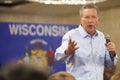 John Kasich speaking to supporters