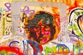 John Lennon Graffiti Wall on Kampa Island in Prague