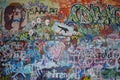 John Lennon Wall in Prague, Czech Republic