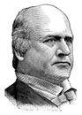 John Marshall Harlan, vintage illustration Royalty Free Stock Photo