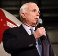 John McCain speech headshot Royalty Free Stock Photo