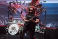John Petrucci guitar player performing live Royalty Free Stock Photo