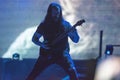 John Petrucci guitar player performing live Royalty Free Stock Photo