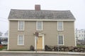 John Quincy Adams birthplace in Quincy, Massachusetts Royalty Free Stock Photo