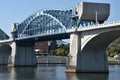 John Ross Bridge on Market Street in Chattanooga, Tennessee Royalty Free Stock Photo