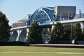 John Ross Bridge on Market Street in Chattanooga, Tennessee Royalty Free Stock Photo