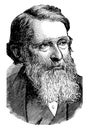 John Ruskin, vintage illustration Royalty Free Stock Photo