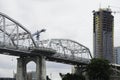 John Seigenthaler Pedestrian Bridge Royalty Free Stock Photo