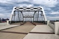 John Seigenthaler Pedestrian Bridge in Nashville Royalty Free Stock Photo