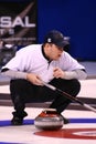 John Shuster - USA Olympic Curling Athlete Royalty Free Stock Photo