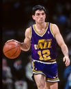 John Stockton Utah Jazz Royalty Free Stock Photo