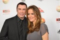 John Travolta and Wife Kelly Preston