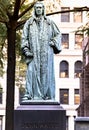 John Watts statue in New York, USA Royalty Free Stock Photo