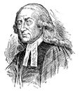 John Wesley, vintage illustration