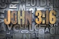 John 3:16 Royalty Free Stock Photo