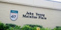 John Young Mainline Plaza Florida Royalty Free Stock Photo