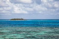 Johnny Cay islet in San Andres Island beach in the caribbean