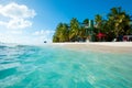 Johnny Cay on the reef of San Andres Island, Colombia