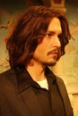 Johnny Depp Wax Figure Royalty Free Stock Photo
