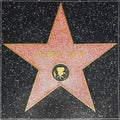 Johnny Depps star on Hollywood Walk of Fame Royalty Free Stock Photo