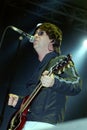 Johnny Marr & The Healers live concert at the Forum Assago Royalty Free Stock Photo