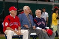 Johnny Pesky, Bobby Doerr, Dom DiMaggio Royalty Free Stock Photo