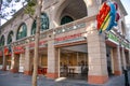 Johnny Rockets Restaurant Entrance at San Jose downtown in California Royalty Free Stock Photo