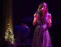 Johnnyswim - Abner Ramierez and Amanda Sudano film a holiday concert at Bowery Ballroom