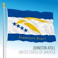 Johnston atoll territorial flag, United States