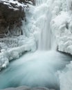 Johnston Canyon Lower Falls in Winter