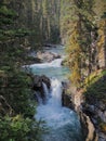 Johnston Canyon Trail, Upper and Lower Falls, Banff National Park, Canadian Rockies, Alberta, Canada