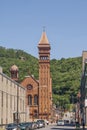 Saint John Gualbert Cathedral, downtown Johnstown, PA, USA