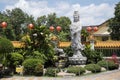 Kwan Yin, Chinese Goddess of Compassion statue at a Chinese temple in Johor Bahru Royalty Free Stock Photo