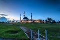 Johor Bahru, Malaysia - October 10 2017 : Mosque of Sultan Iskandar view during blue hour, Mosque Of Sultan Iskandar located at B Royalty Free Stock Photo