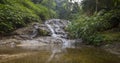 Johor National Park Waterfall,Malaysia Royalty Free Stock Photo
