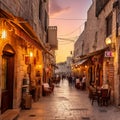Budget-Friendly Traveler Exploring Jerusalem& x27;s Rich History and Culture