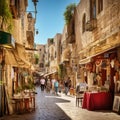 Budget-Friendly Traveler Exploring Jerusalem& x27;s Rich History and Culture