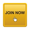 Join now button Royalty Free Stock Photo