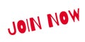 Join Now rubber stamp Royalty Free Stock Photo