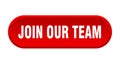 join our team button Royalty Free Stock Photo