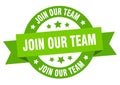 join our team ribbon sign