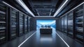 Data Unleashed: QuantumQuotient\'s 3D Frontier. AI generate
