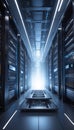 Sculpting Tomorrow: QuantumQuotient\'s Data Vision. AI generate