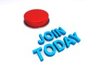 Join today button on white
