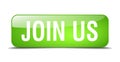 join us button Royalty Free Stock Photo