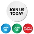 Join us today buttons