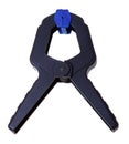 Joiner Clamp (wood tools) isolated Royalty Free Stock Photo