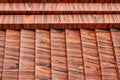 Joinery. Wood veneer wall panels elements are covered with dust. Rosewood reconstituted veneer. Furniture manufacturing Royalty Free Stock Photo